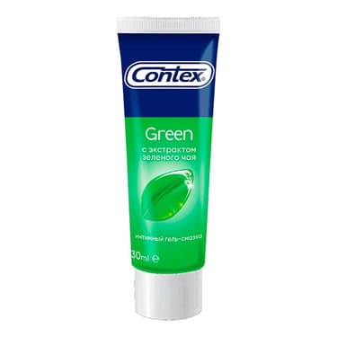 Contex Green Гель-смазка с экстрактом зеленого чая 30 мл