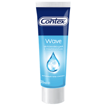 Contex Wave Гель-смазка увлажняющая с пантенолом 30 мл