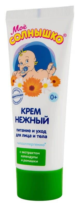 Мое Солнышко Крем детский Нежный 75 мл