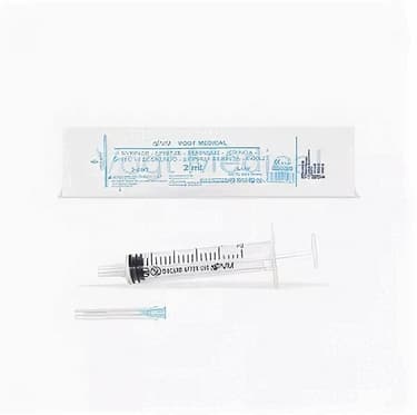 Vogt Medical Шприц одноразовый трехкомпонентный 2 мл