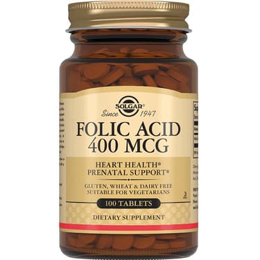 Solgar Фолиевая кислота 400 мкг таблетки 100 шт