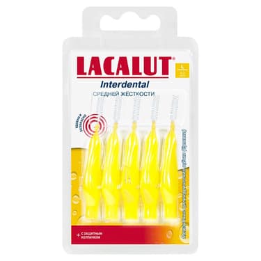 Lacalut Interdental Ершики межзубные цилиндрические размер L 5 шт