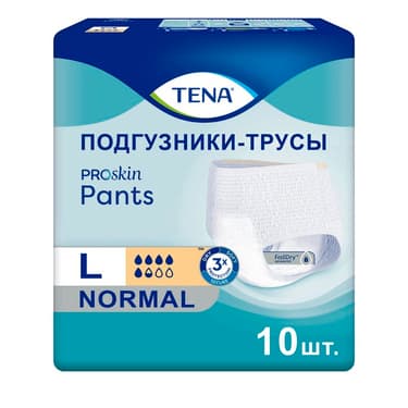 Tena Pants Normal Подгузники-трусы для взрослых размер L 10 шт