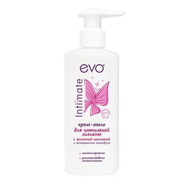Evo Intimate Крем-мыло для интимной гигиены 200 мл