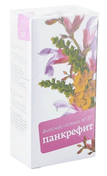 Фиточай Алтай № 21 Панкрефит фильтр-пакеты 20 шт