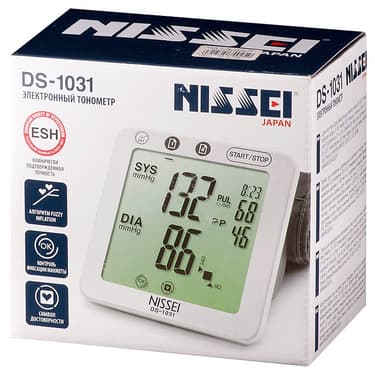 Nissei Тонометр автоматический DS-1031 с универсальной манжетой