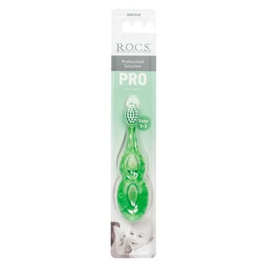 R.O.C.S. PRO Baby Зубная щетка для детей 0-3 лет мягкая цвет в ассортименте 1 шт