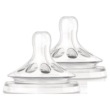 Philips Avent Natural Соска силиконовая средний поток с 3 месяцев 2 шт