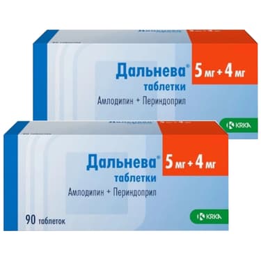 Набор 2Х Дальнева 5 мг+4 мг таблетки 90 шт