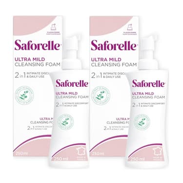 Набор 2Х Saforelle Пенка для интимной гигиены ультра-мягкая 250 мл