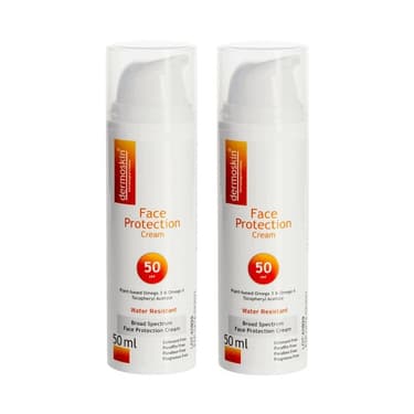 Набор 2Х Dermoskin Крем для лица солнцезащитный SPF 50 50 мл