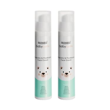 Набор 2Х Dermoskin BabyCare Крем детский с пребиотиками и постбиотиками для лица 50 мл
