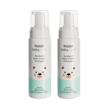 Набор 2Х Dermoskin BabyCare Пенка-шампунь для купания новорожденных 200 мл