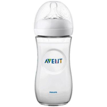 Philips Avent Natural Бутылочка с силиконовой соской с 6 месяцев 330 мл