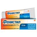Фенистил 0,1% гель для наружного применения 100 г