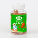 HLS Мишки Омега 3-6-9 пастилки жевательные Апельсин 90 шт