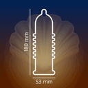 Contex Ribbed Презервативы с ребрами 3 шт