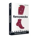 Relaxsan Гольфы компрессионные Cotton Socks Fancy 1 класс компрессии размер 4 Бордо-Горох