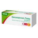 Бисопролол-Тева 5 мг таблетки 50 шт