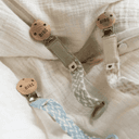 Bibs Держатель для пустышки Vanilla