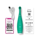 Foreo ISSA 4 Зубная щетка звуковая для детей Зеленый киви