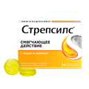 Стрепсилс таблетки для рассасывания Мед-Лимон 24 шт