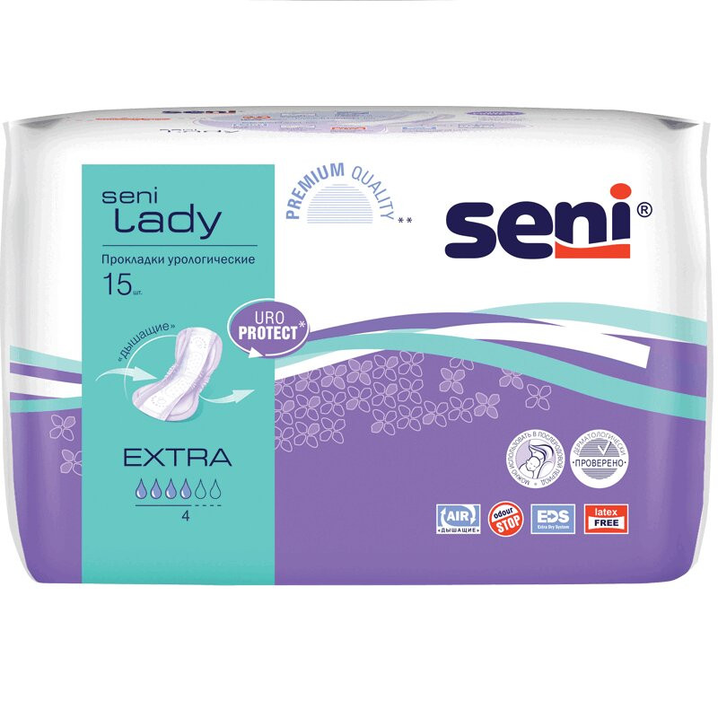Seni Lady Extra Прокладки урологические 15 шт