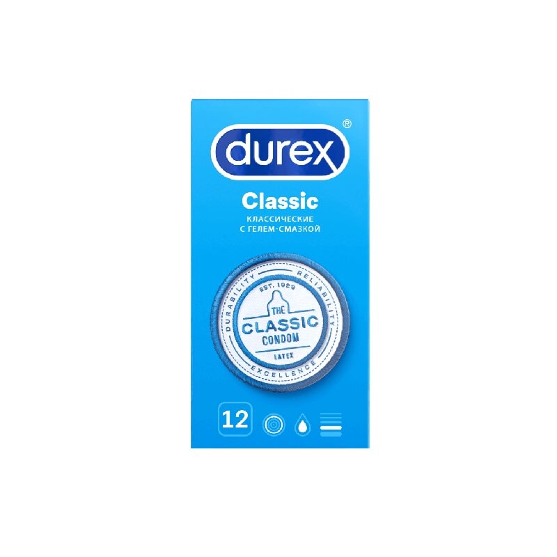 Презерватив Durex Классик Дудл 12 шт
