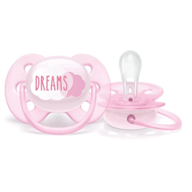 Philips Avent Ultra Soft Dreams Пустышка силиконовая 0-6 месяцев