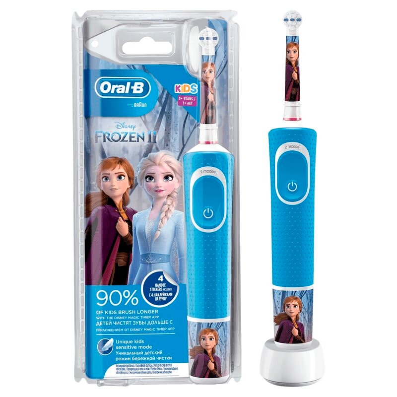Oral-B Stages Power Зубная щетка электрическая для детей с 3 лет Холодное сердце