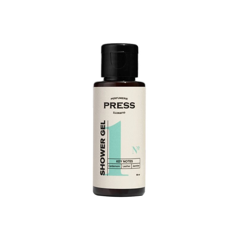 Press Gurwitz Perfumerie №1 Гель для душа Кардамон-Кожа-Жасмин 50 мл
