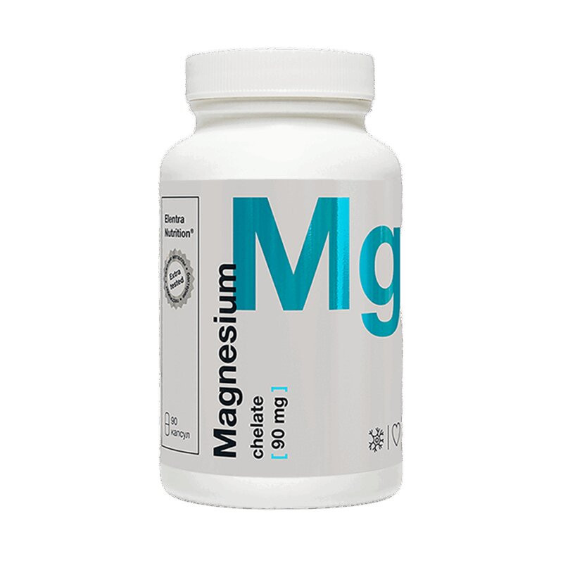 Elentra Nutrition Магний хелат капсулы 90 шт
