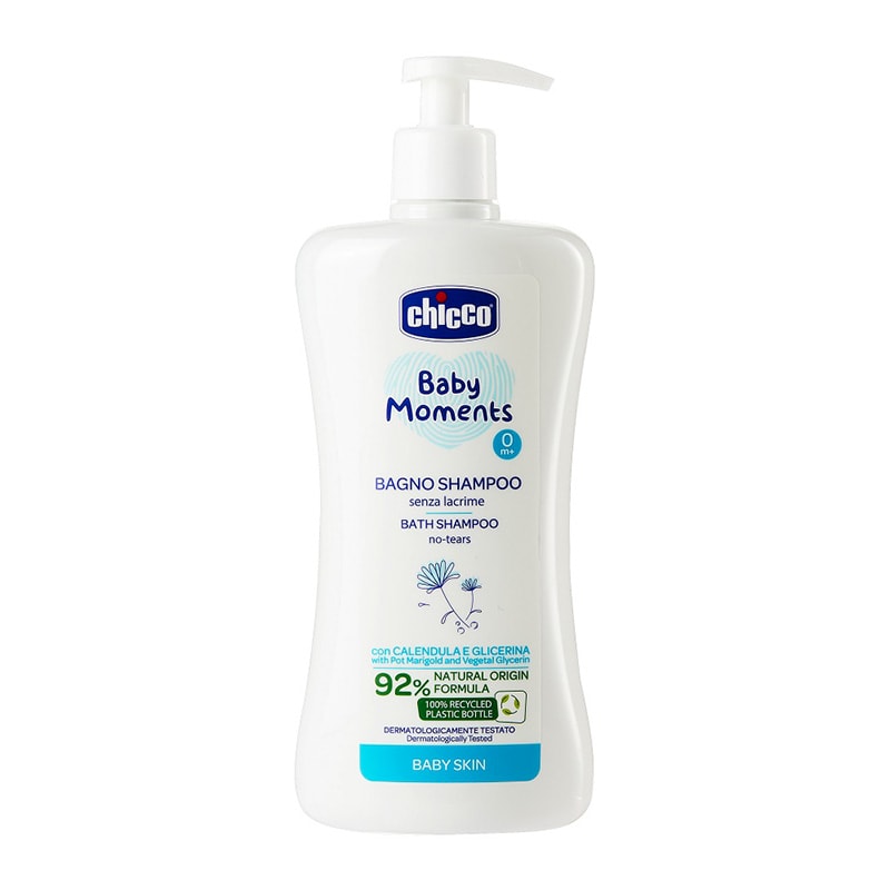Chicco Baby Moments Пена-шампунь 500 мл