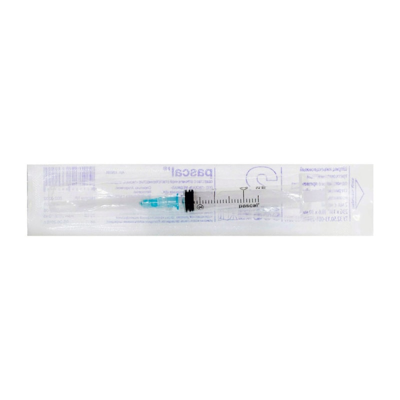PL Паскаль Шприц одноразовый трехкомпонентный с иглой 23G 2 мл