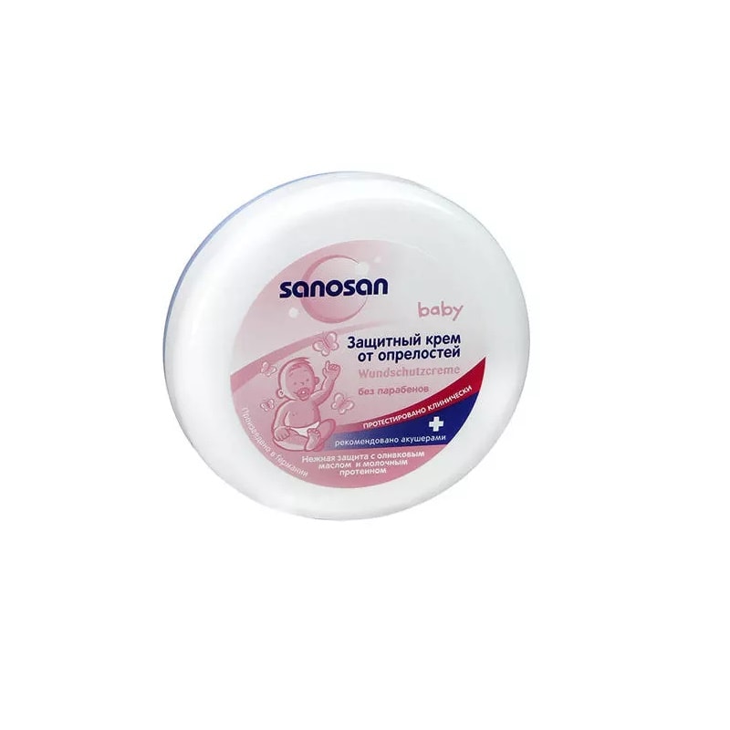 Sanosan Baby Крем защитный от опрелостей 0+ 150 мл