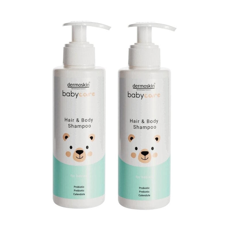 Набор 2Х Dermoskin BabyCare Шампунь детский 2в1 для волос и тела 230 мл