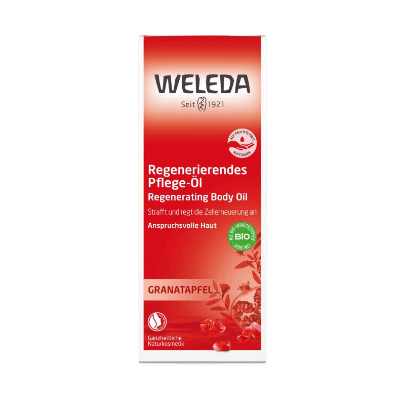 Weleda Масло для тела восстанавливающее Гранат 100 мл