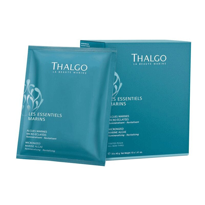 Thalgo Водоросли микронизированные морские для ванны 40 г 10 шт