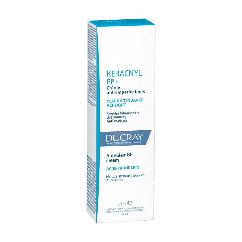 Ducray Keracnyl PP+ Крем мультикорректирующий для кожи склонной к акне 30 мл