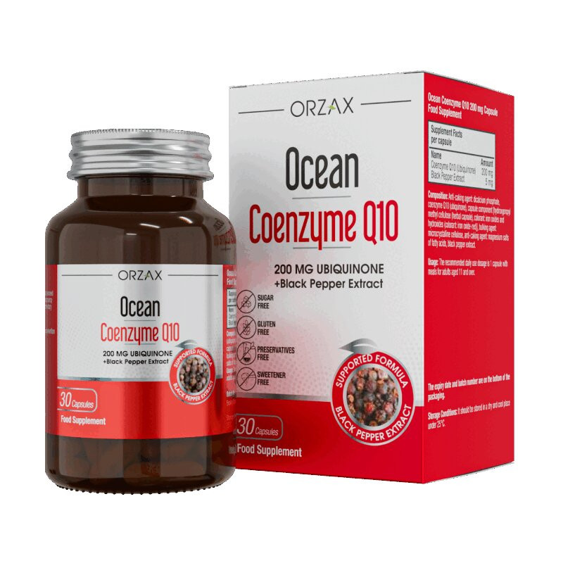 Orzax Ocean Coenzyme Q10 капсулы 30 шт