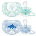 Philips Avent Ultra Soft Пустышка силиконовая 0-6 месяцев 2 шт