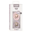 Bibs Boheme Пустышка латексная с 6 месяцев Blossom-Dusky Lilac 2 шт
