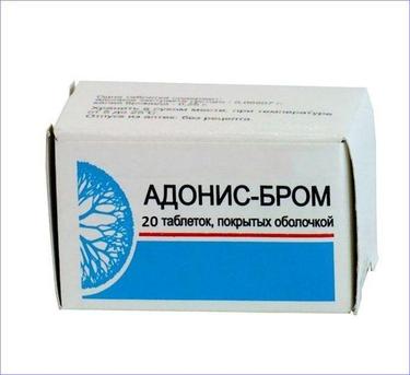 Адонис-бром таблетки 20 шт блистер