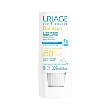 Uriage Bariésun Минеральный стик для уязвимых зон водостойкий SPF 50+ 8 г