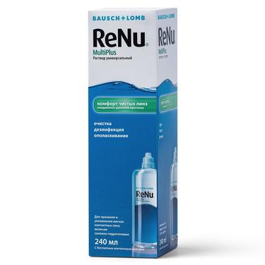 ReNu MultiPlus раствор для ухода за контактными линзами 240 мл
