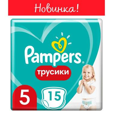 Pampers Pants Junior 5 Подгузники-трусики детские 12-17/18 кг 15 шт