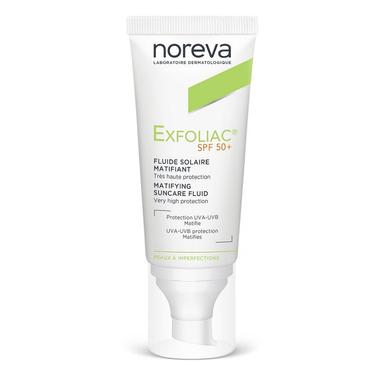 Noreva Exfoliac Эмульсия солнцезащитная матирующая SPF 50+ 40 мл