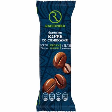Racionika Диет Батончик постный 50 г Кофе со сливками