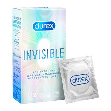 Durex Invisible Презервативы ультратонкие 12 шт
