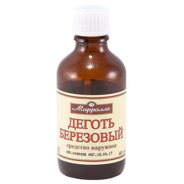 Деготь березовый для наружного применения 40 мл